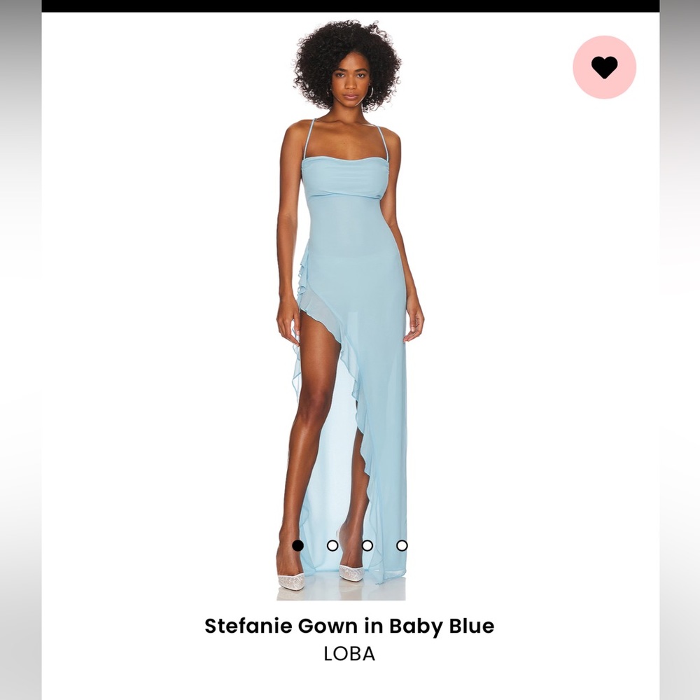 Stephanie Gown in Baby Blue